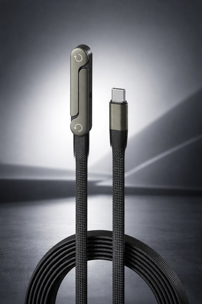 USB-C 240W Fast Charging Cable + Phone Stand